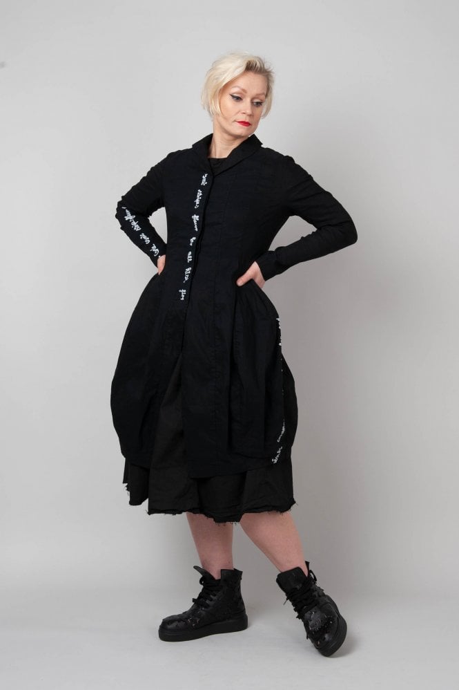 Doudoune Rundholz Black Label Anthracite Avec Imprimé - Taille S - Neuve Avec étiquettes