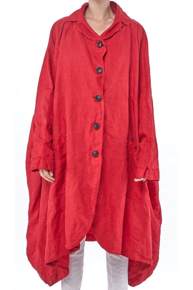 Robe Originale RUNDHOLZ DIP - Taille L - Couleur Greige (beige-gris) - 97% Coton - Longueur Midi, Sans Manches - Neuve Avec étiquettes
