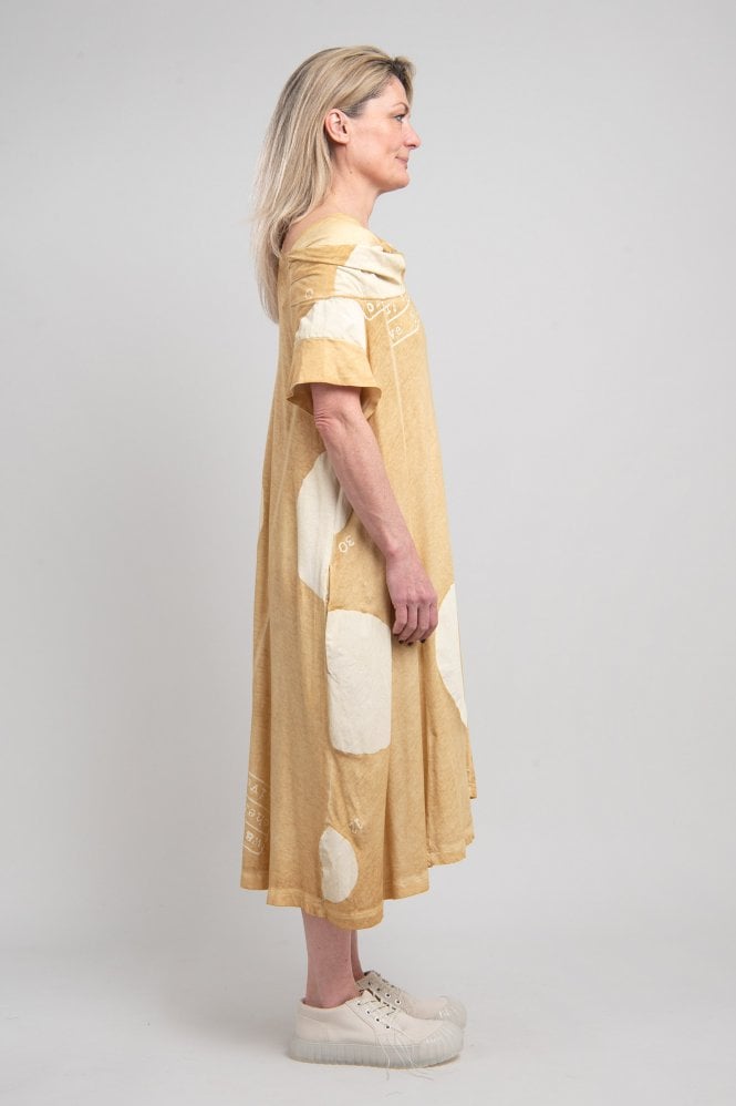 Robe Longue Ballon Rundholz Black Label - Taille S/M, Couleur Encre, 100% Coton, Neuf Avec étiquettes