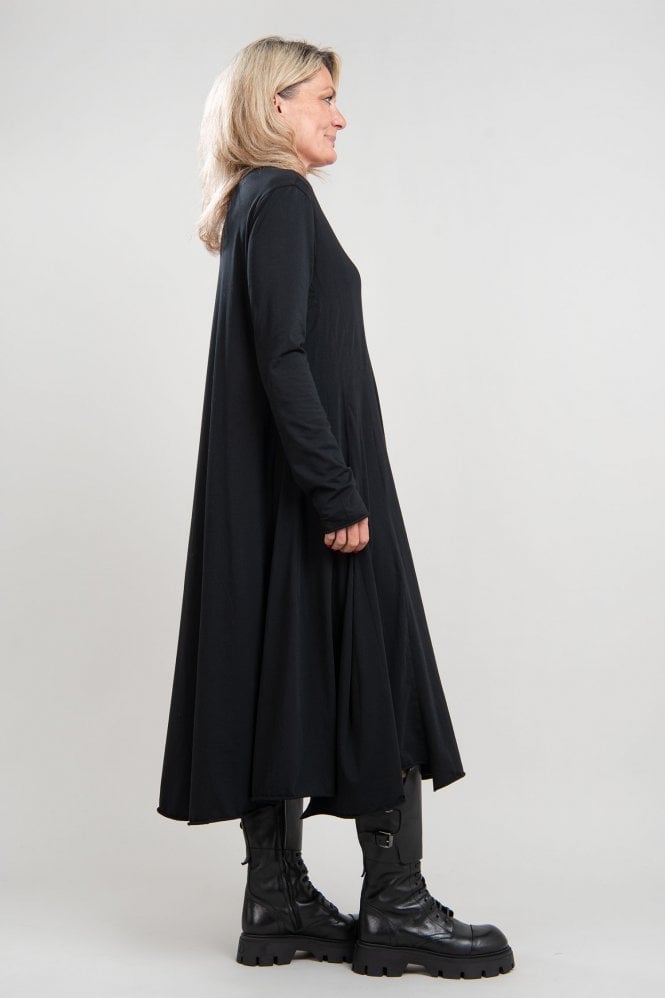 Robe Tablier Rundholz Black Label - Taille S En Lin Gris/bleu Pastel - Neuve Avec étiquette