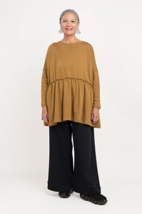 Ambra Jersey Peplum Top