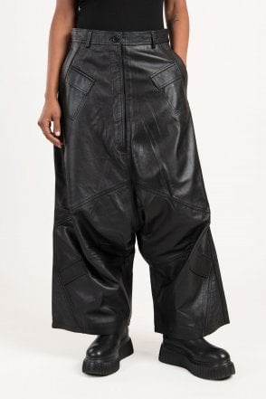 Black Leather Trouser 