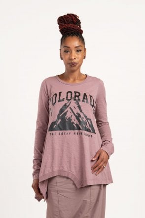 Crystal Print T-Shirt 