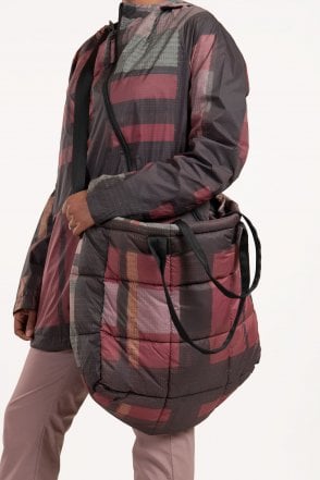 Check Multicolour Padded Bag