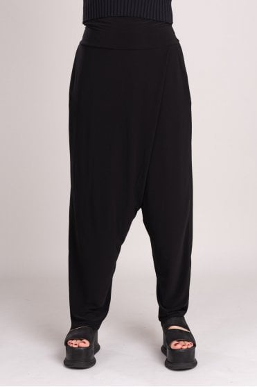 Signature Black Jersey Trousers 