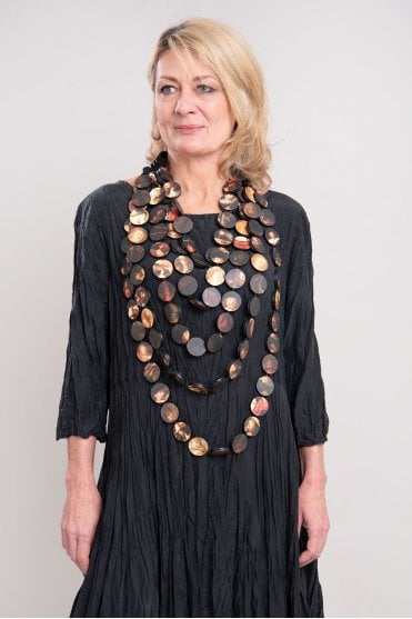 Exclusive Night Watch Kaskad Leather Necklace 