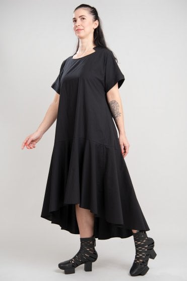 Black Cotton Dress