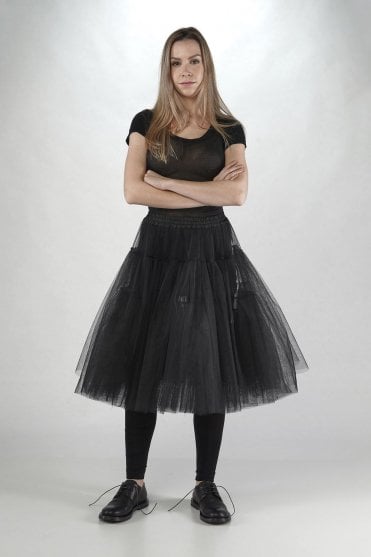Black Tulle Skirt