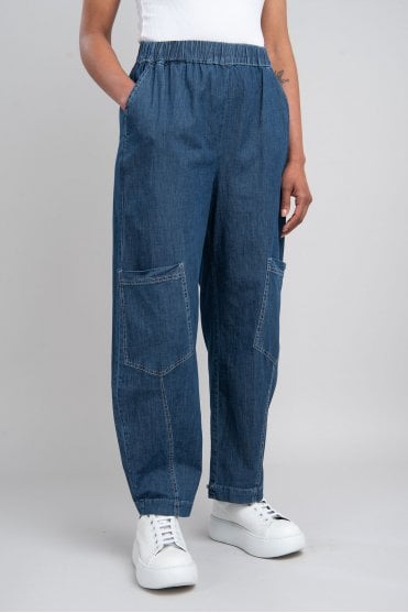 Denim Pocket Trousers