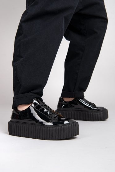 Black Patent Leather Shoes