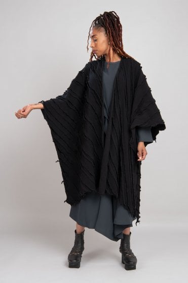 Black Cape Coat 