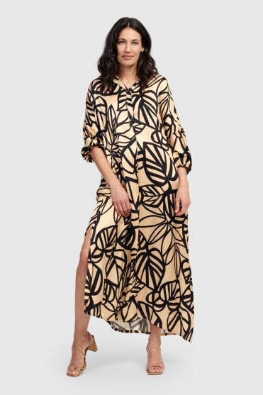 Oversized Petal Dress
