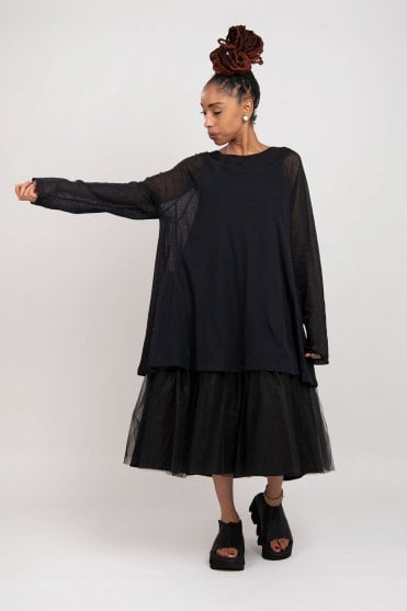 Black One Sweat Mesh
