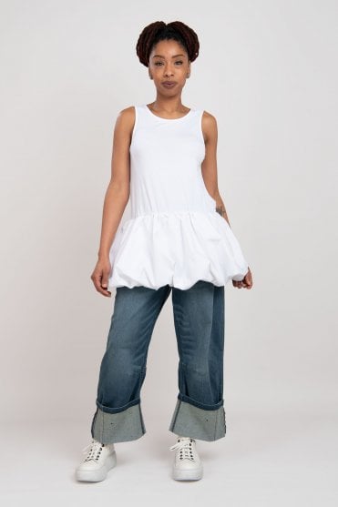 The White Racer Top