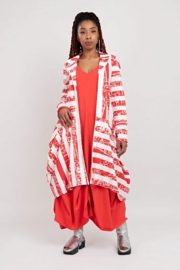 Vespera Red Stripe Jacket