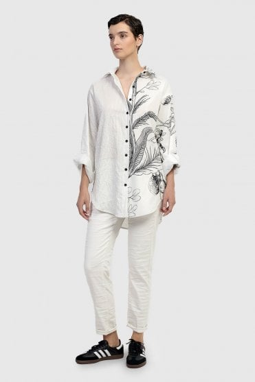 Urban Botanical Mix Shirt 