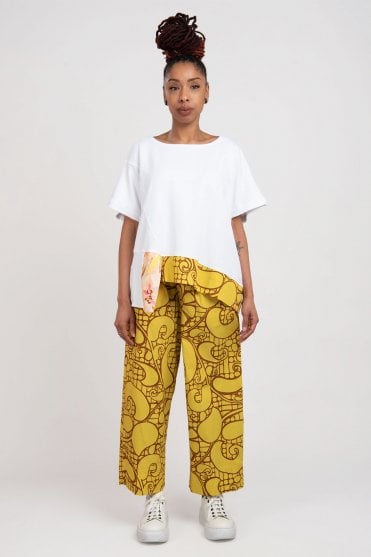 French-Terry Abstract Top