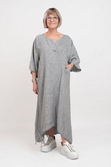 Stripe Linen Dress