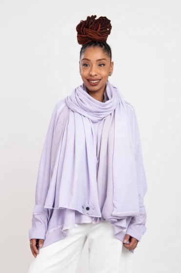 Violet Mesh Scarf