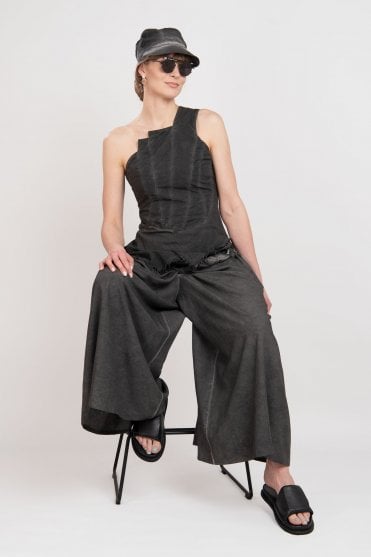 Black Normale Trousers
