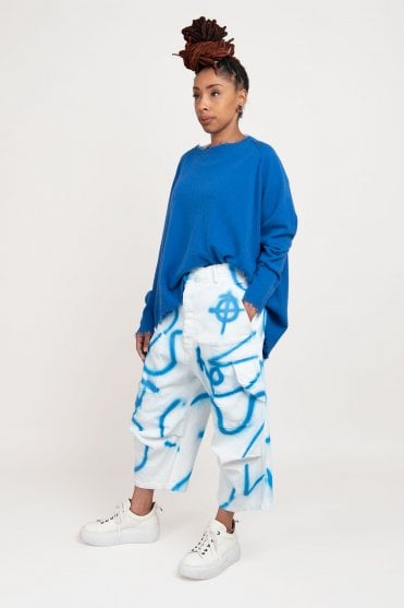 Graffiti Denim Jeans