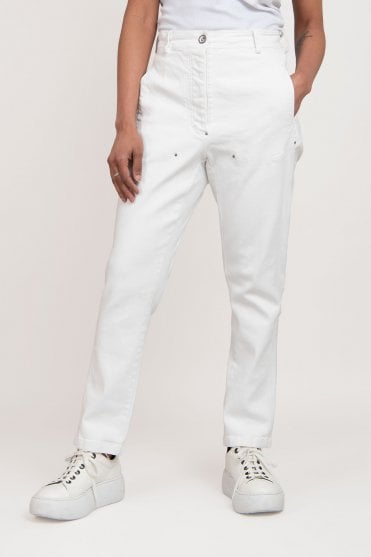 Seafoam Fog Denim Jeans