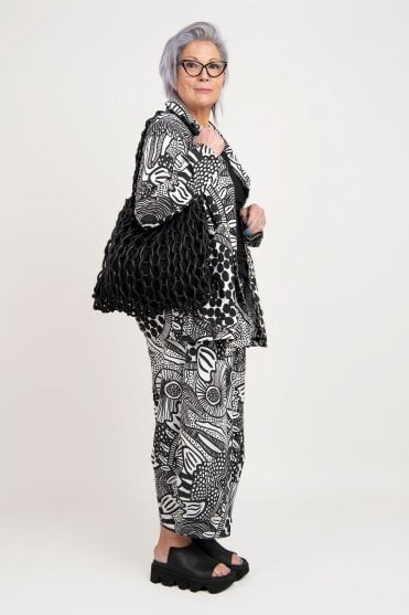 Black Agata Bag 