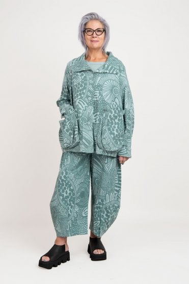 Grass Print Jacket 