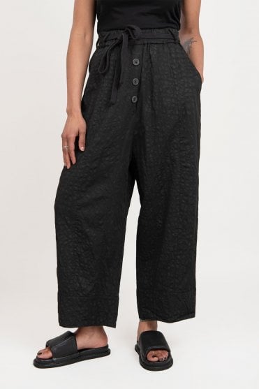 Black Panvo Trouser