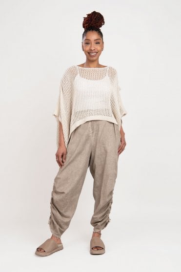 Sand Shell Knitted Pullover 