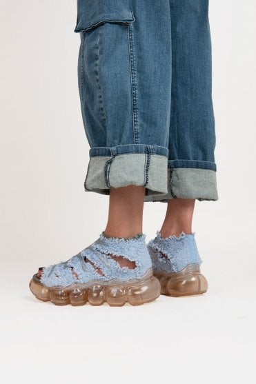 Blue Jewelry Goopie Sandals