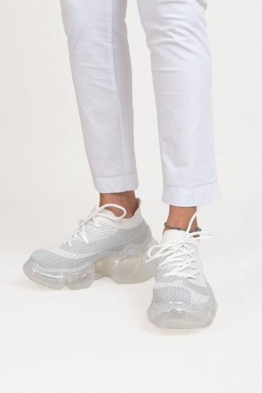 White Moopie Sneakers