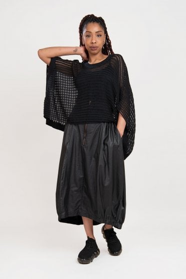 Black Cropped Misso Sweater