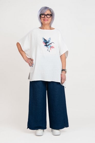 Artistic Lilia Cotton Muslin Tunic