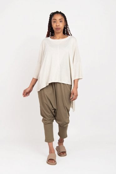 Oversized Greige Top