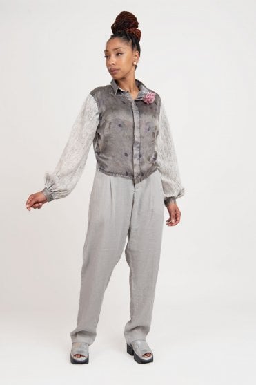 Original Abstract Silk Shirt 
