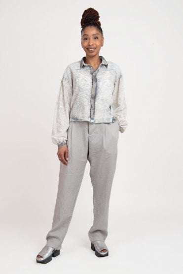 Original Distressed Silk Shirt