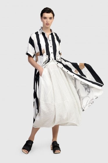 Urban Striped Skirt