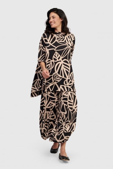 Abstract Print Tunic