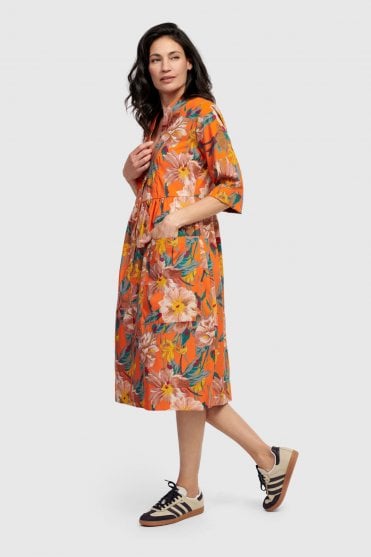 Garden Print Dress 