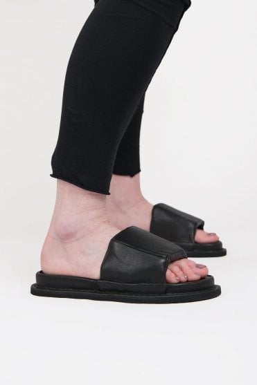 Black Host Sandals 