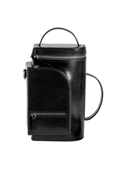 Fabiola Black Shiny Bag 
