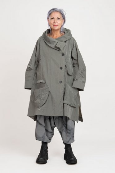 Green Showerproof Coat 