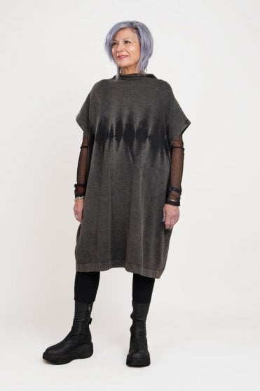 Distressed Oversized Dress 