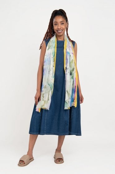 Abstract Floral Scarf