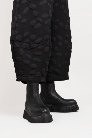 Black Leather Boots 