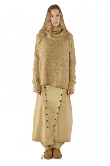 Dakar Tussah Silk Pullover (SHOWN IN CLAY)