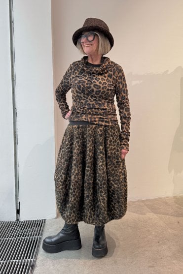 Leo Jacquard Skirt 