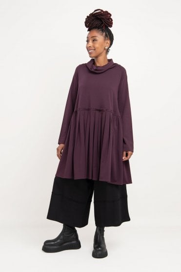 Burgundy Tunic-Dress