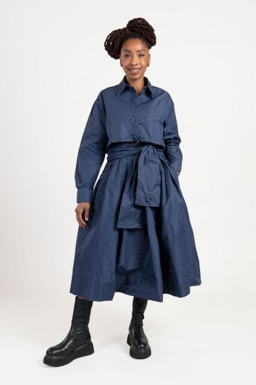 Blue T Skirt 